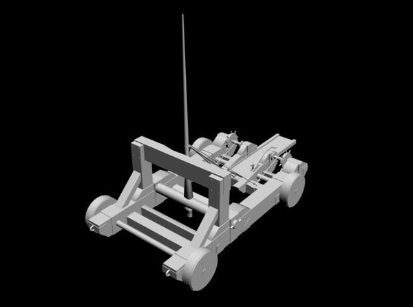 onager 3d model - Onager by Sjors boomschors